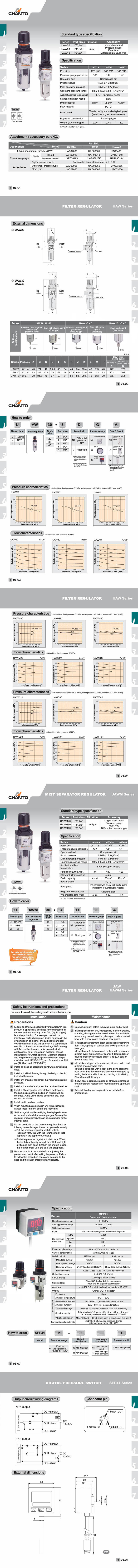 UAW Filter Regulator